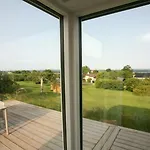 Family With Panoramic View Of Aarhus Bay Knebel