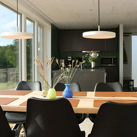 Family With Panoramic View Of Aarhus Bay *