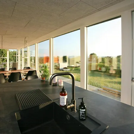 Family With Panoramic View Of Aarhus Bay 別荘