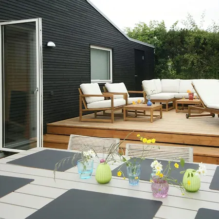 Family With Panoramic View Of Aarhus Bay * Knebel