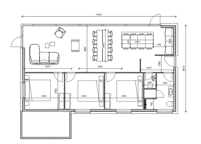 Family With Panoramic View Of Aarhus Bay