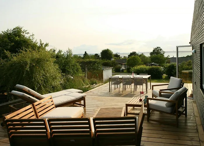 Family With Panoramic View Of Aarhus Bay 펜션 *