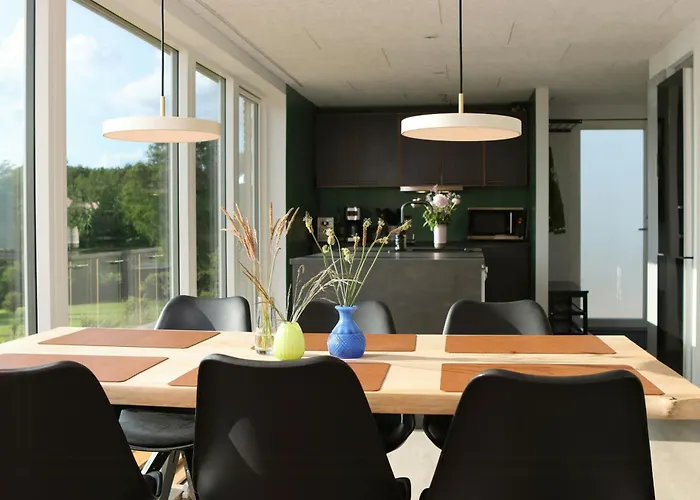 Family With Panoramic View Of Aarhus Bay *