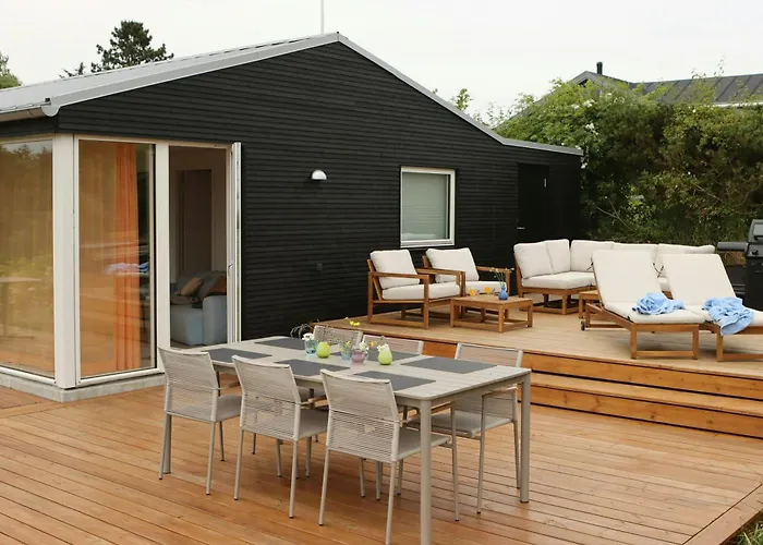 Family With Panoramic View Of Aarhus Bay * Knebel